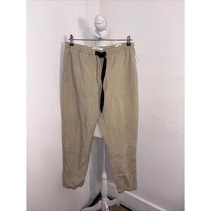 Pacsun Pants Mens Size Small Jogger Nylon Belted Tan Beige